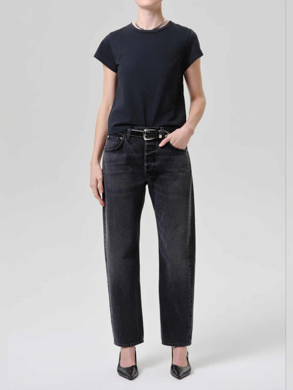 Citizens of Humanity Winslow Long High-Rise Taper Jeans 27